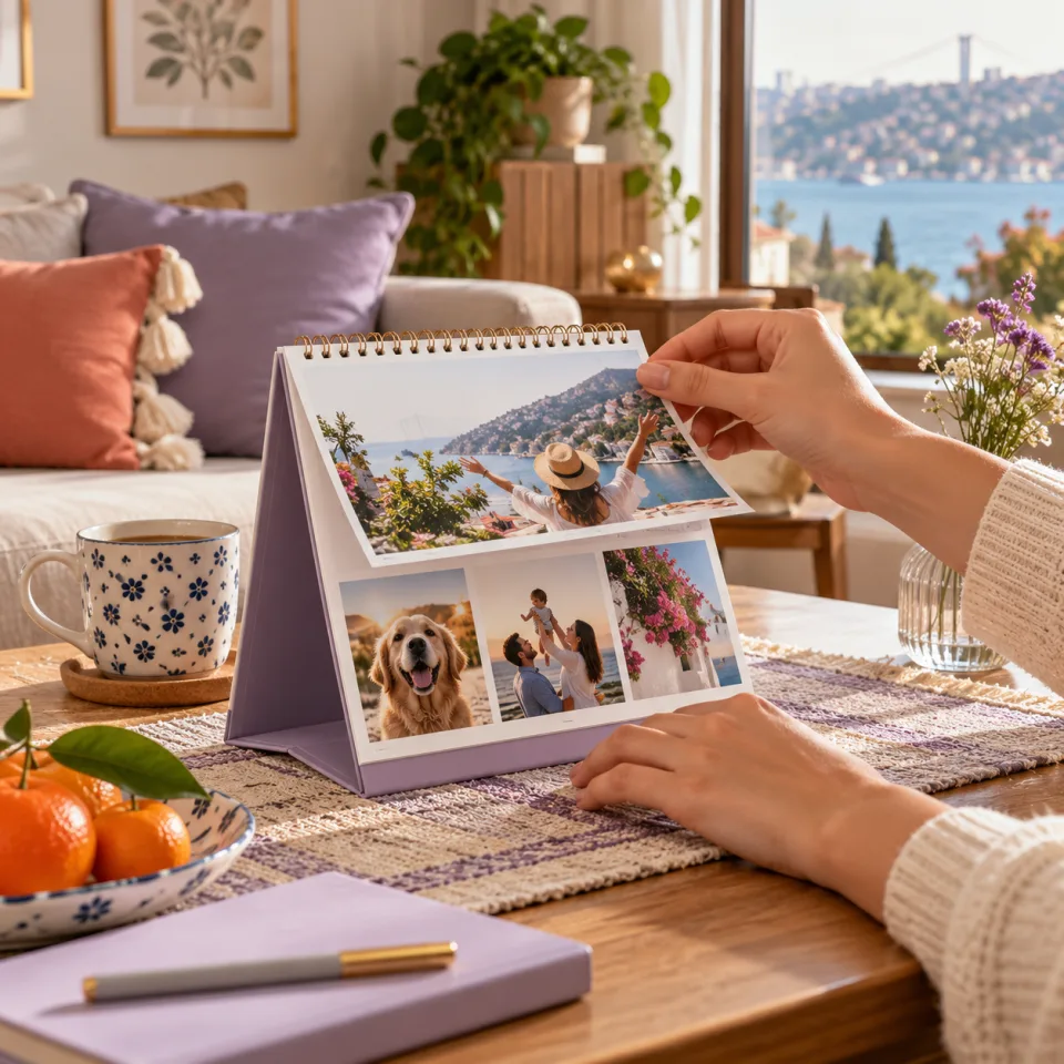 Fotoğraflı Masa Takvimi ürün görseli 3