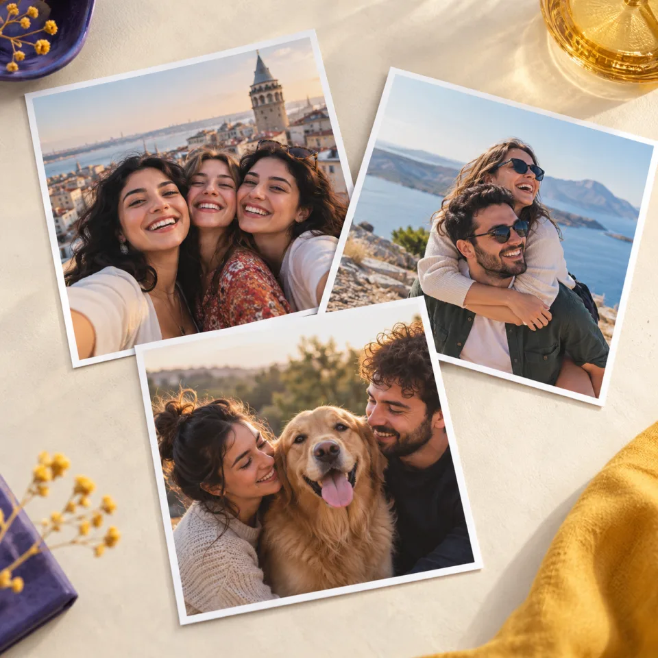 Kare Fotoğraf Baskı 10×10 ürün görseli 1
