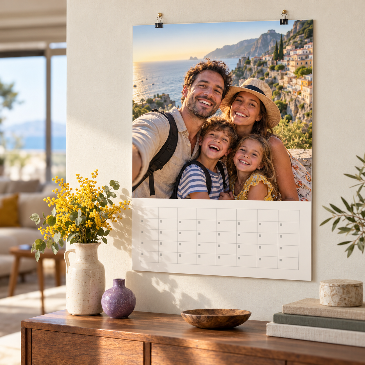 Büyük Duvar Takvimi 30×40 ürün görseli 1