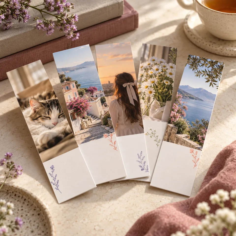 Fotoğraflı Kitap Ayracı Seti ürün görseli 2